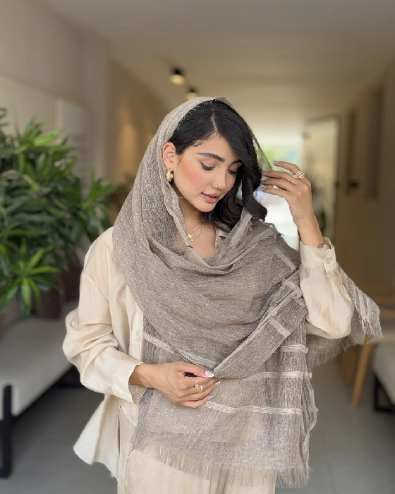 شال زنانه مجلسی تیتی