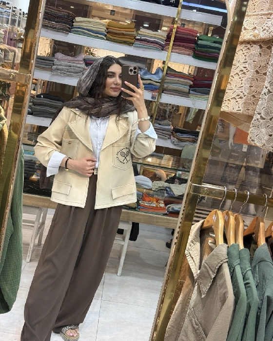 کت زنانه طرح بدمینتون