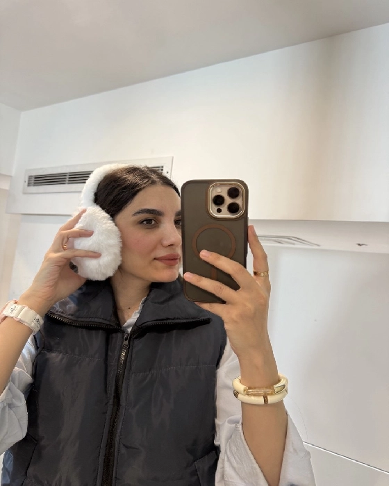 گوش گیر پشمی ساده