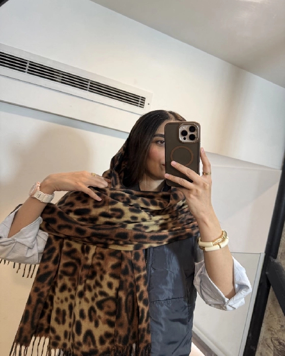شال موهر پلنگی