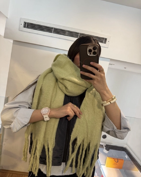 بیگ اسکارف پشمی