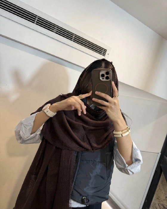 شال کنفی پاییزه