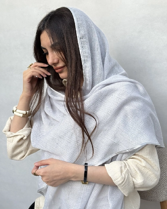 شال نخی دسته ماهی