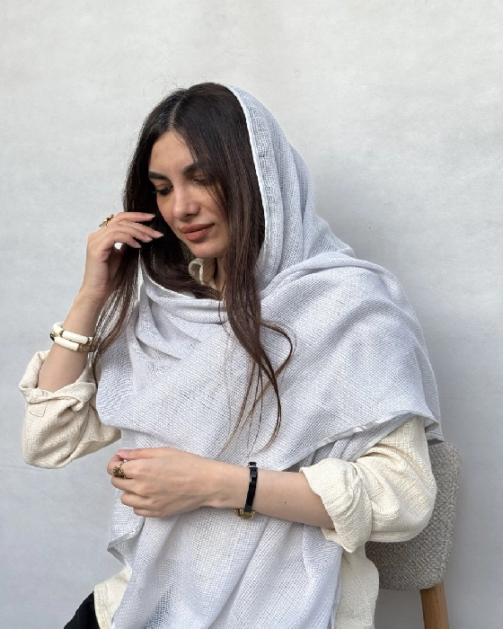 شال نخی دسته ماهی