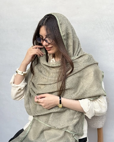 شال نخی دسته ماهی
